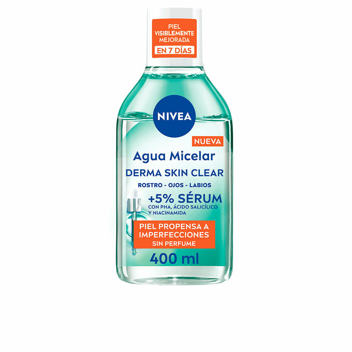 Micellärt vatten Nivea Derma Skin 400 ml