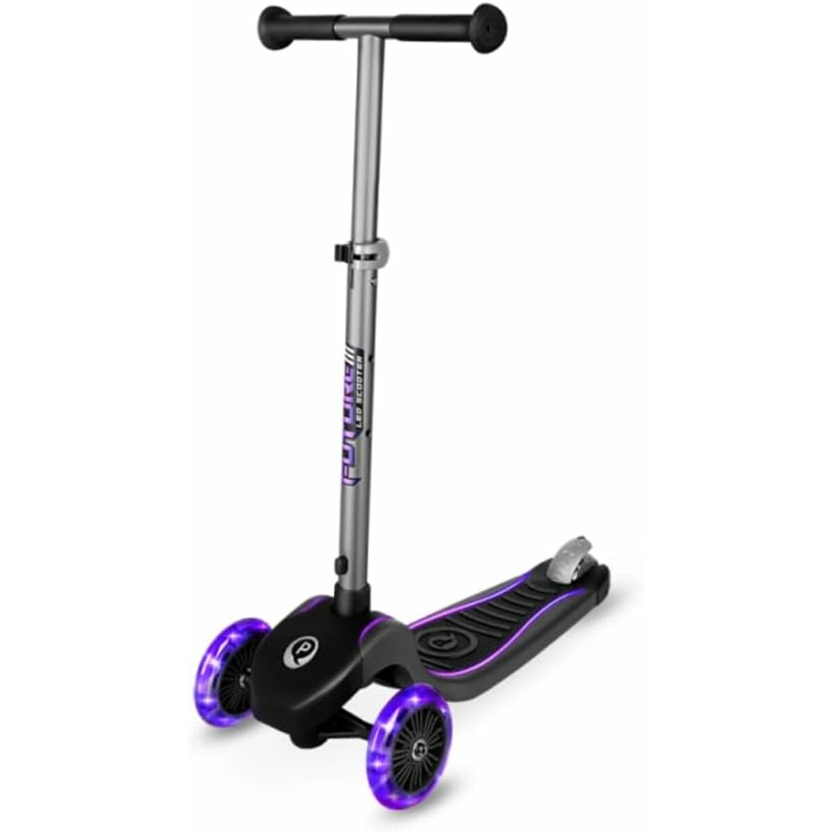 Sparkcykel Ociotrends Eco Future Scooter Purpur 3 hjul - 3