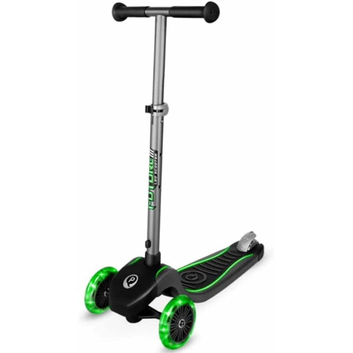 Sparkcykel Ociotrends Eco Future Scooter Grön 3 hjul - 3