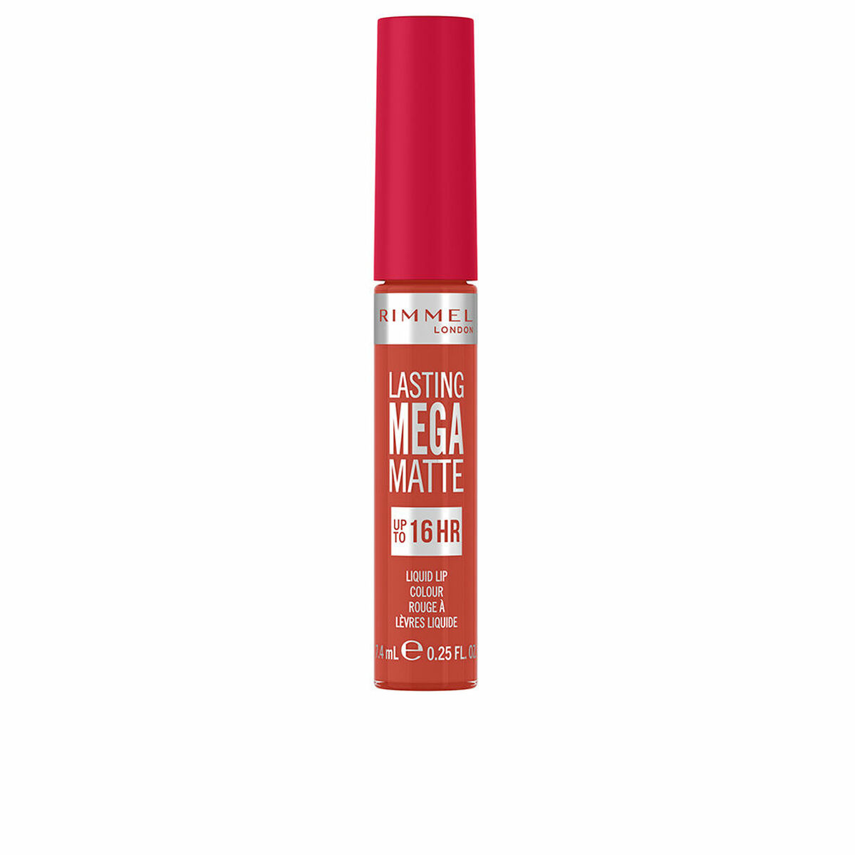 flytande läppstift Rimmel London Lasting Mega Matte Nº 920 Scarlet Flames Nº 920-Scarlet Flames 7,4 ml - 2