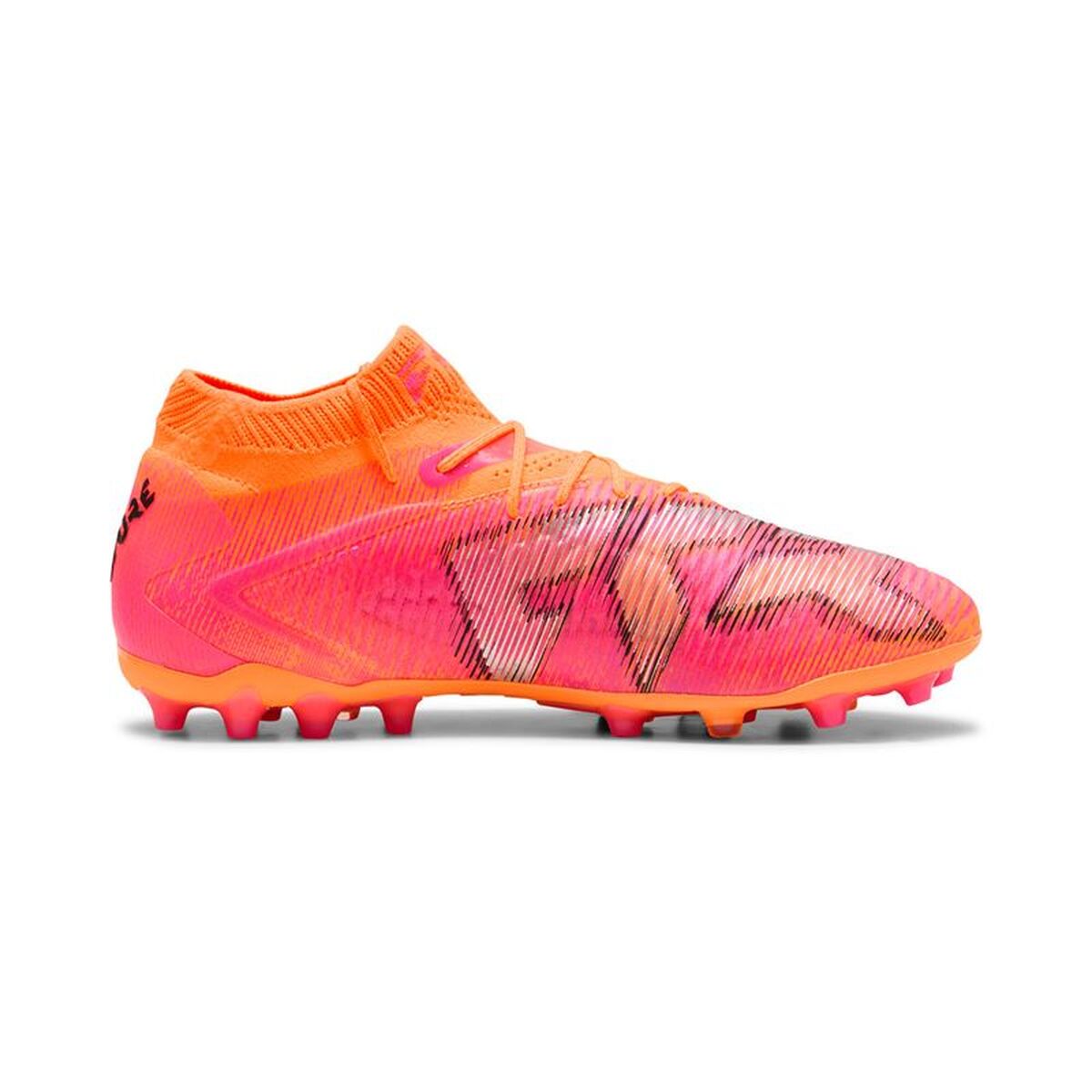 Fotbollsskor för vuxna Puma Future 8 Ultimate Mg Heat Fire Orange - 2
