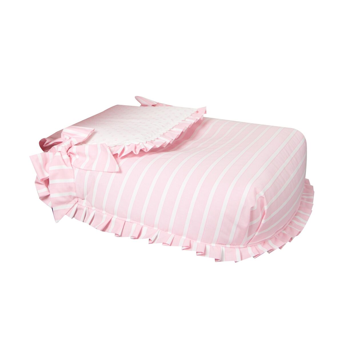 Sängöverdrag Babyline Oporto Rosa Babysäng
