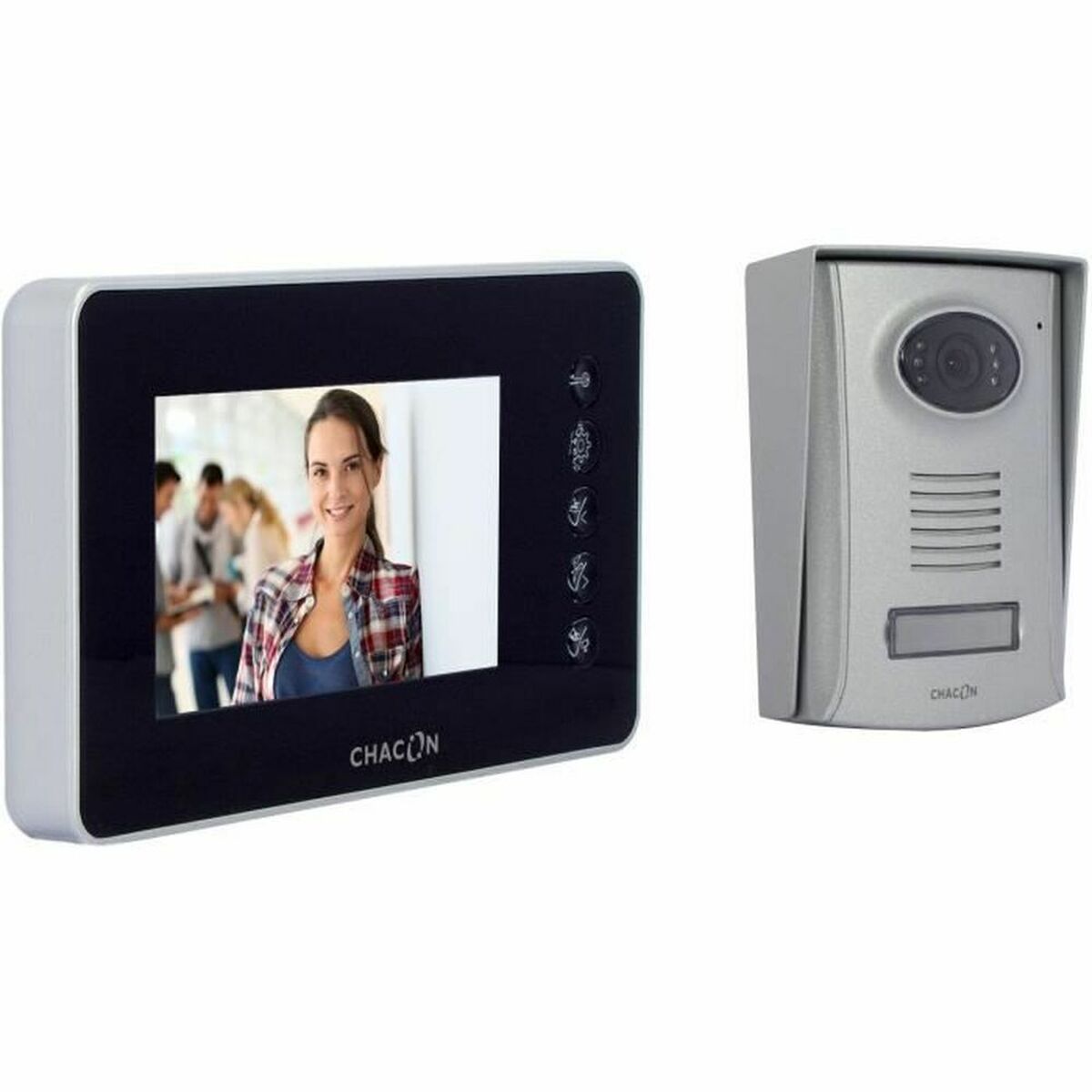 Smart interntelefon med video Chacon 34802 4,3"