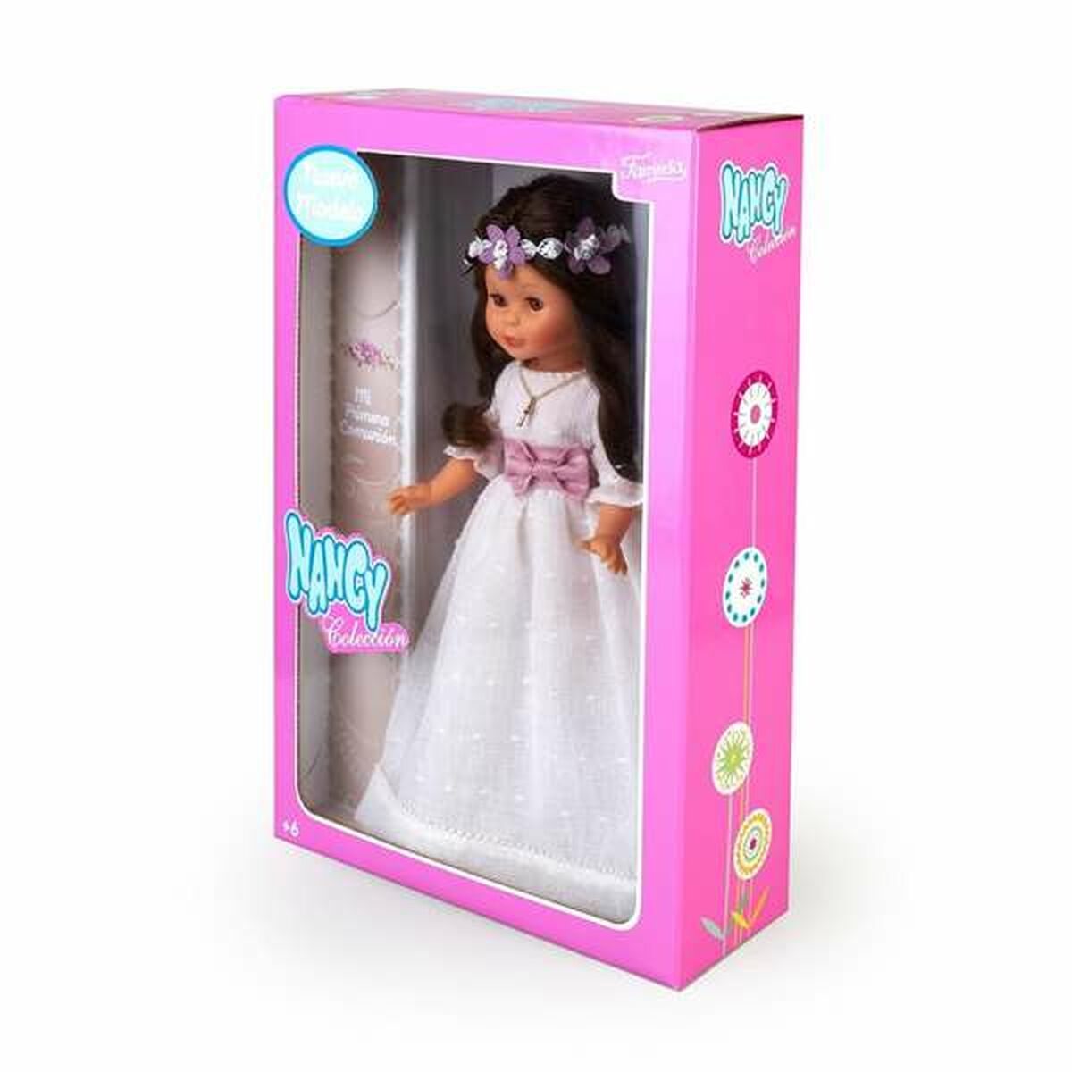 Brunett Communion-docka Nancy   48 cm - 2