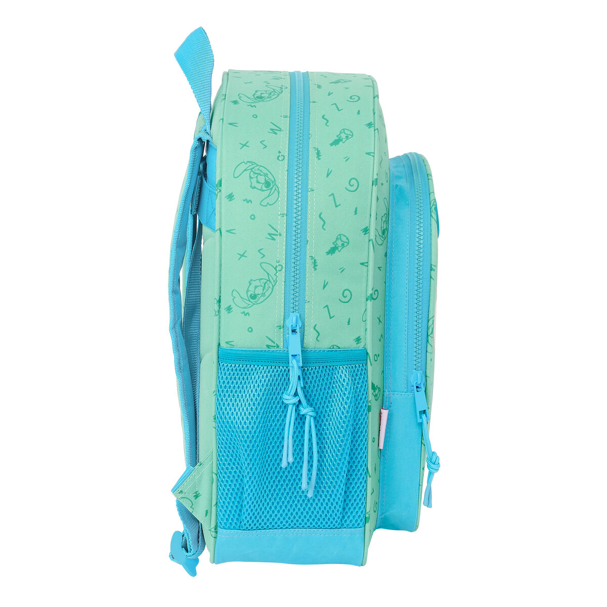 Skolryggsäck Lilo & Stitch Aloha Turkos 32 x 38 x 12 cm - 3