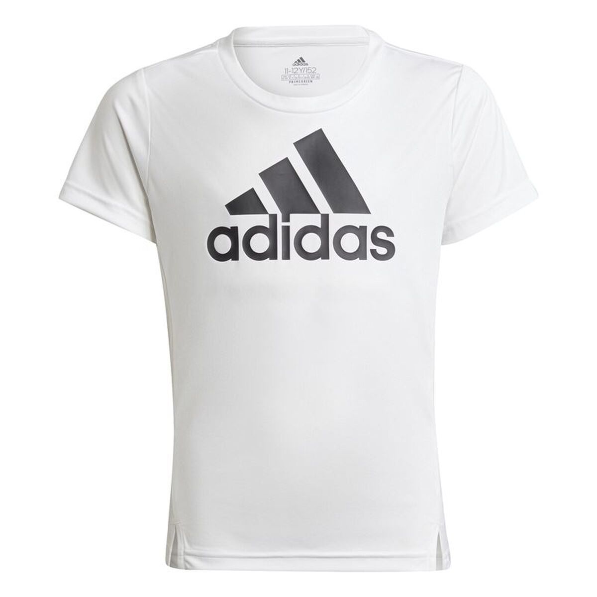 Barn T-shirt med kortärm Adidas Vit