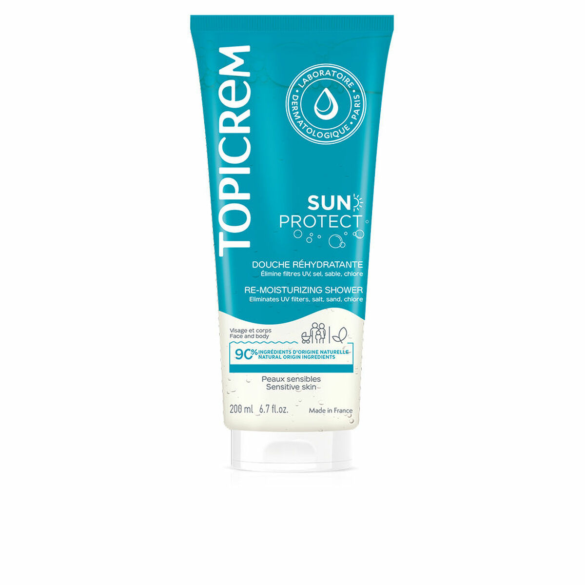 Duschtvål Topicrem SUN PROTECT 200 ml