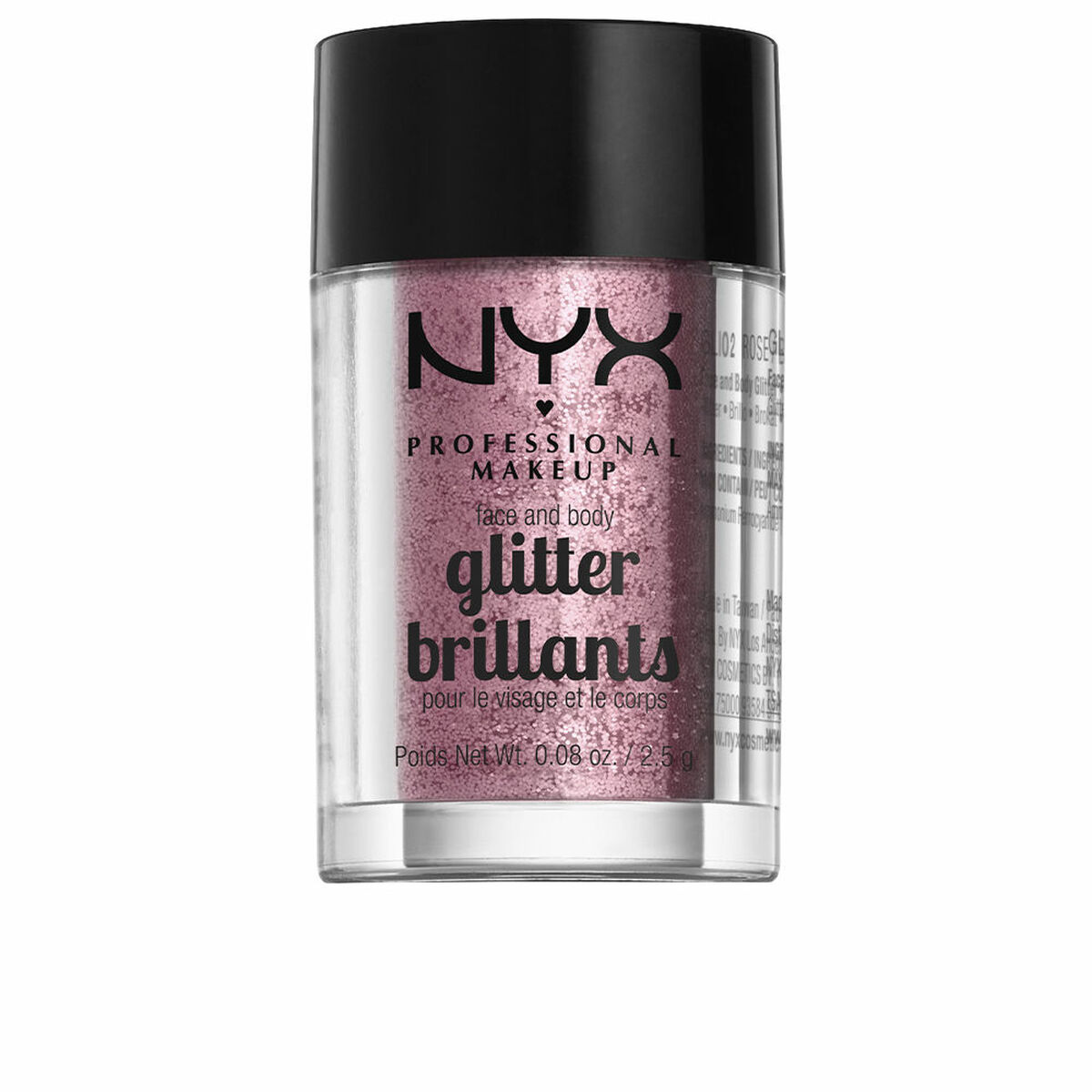 Glitter NYX Glitter Brillants Rose