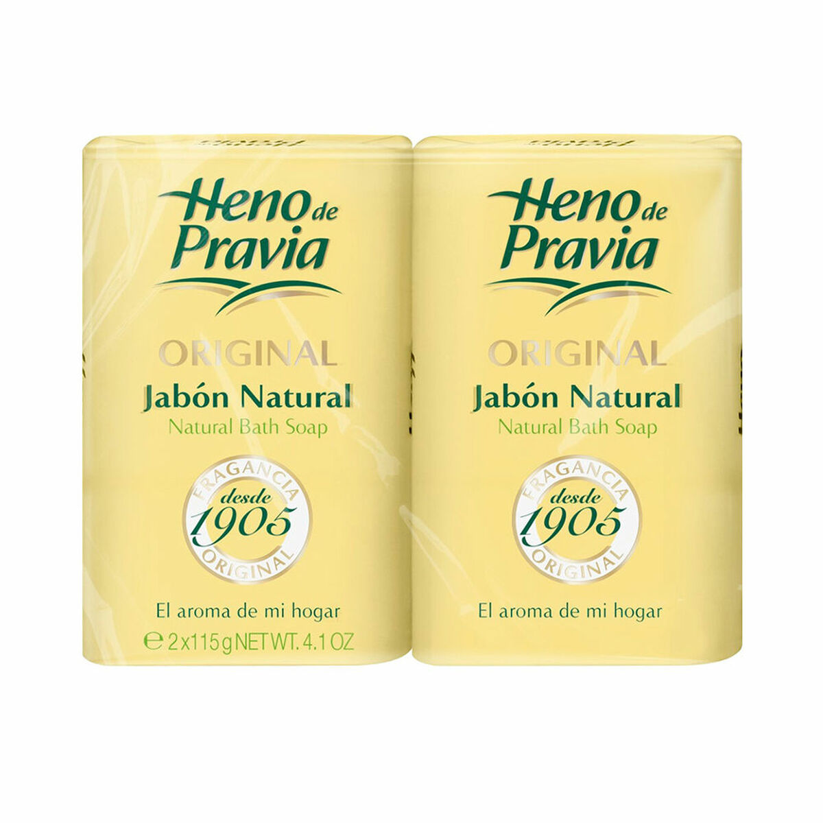 Naturlig tvål Heno De Pravia ORIGINAL 115 g 2 antal