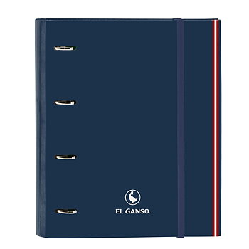 Ringpärm El Ganso Classic Marinblå 27 x 32 x 3.5 cm