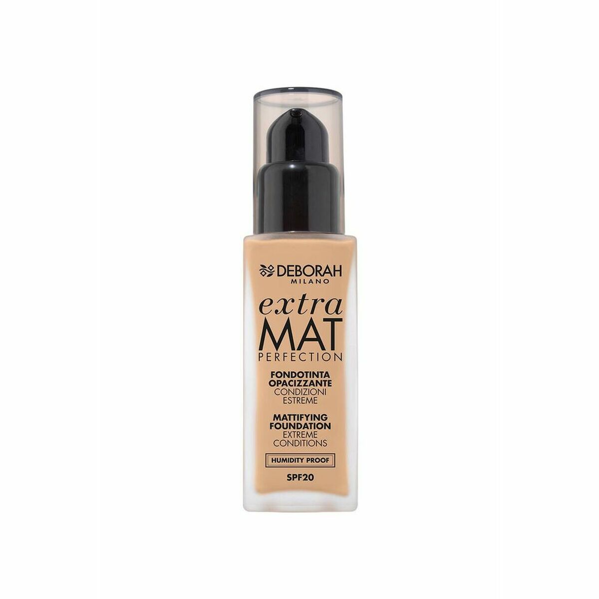 Flytande makeupbas Deborah 2524215 Beige sand Spf 20 30 ml 30 L