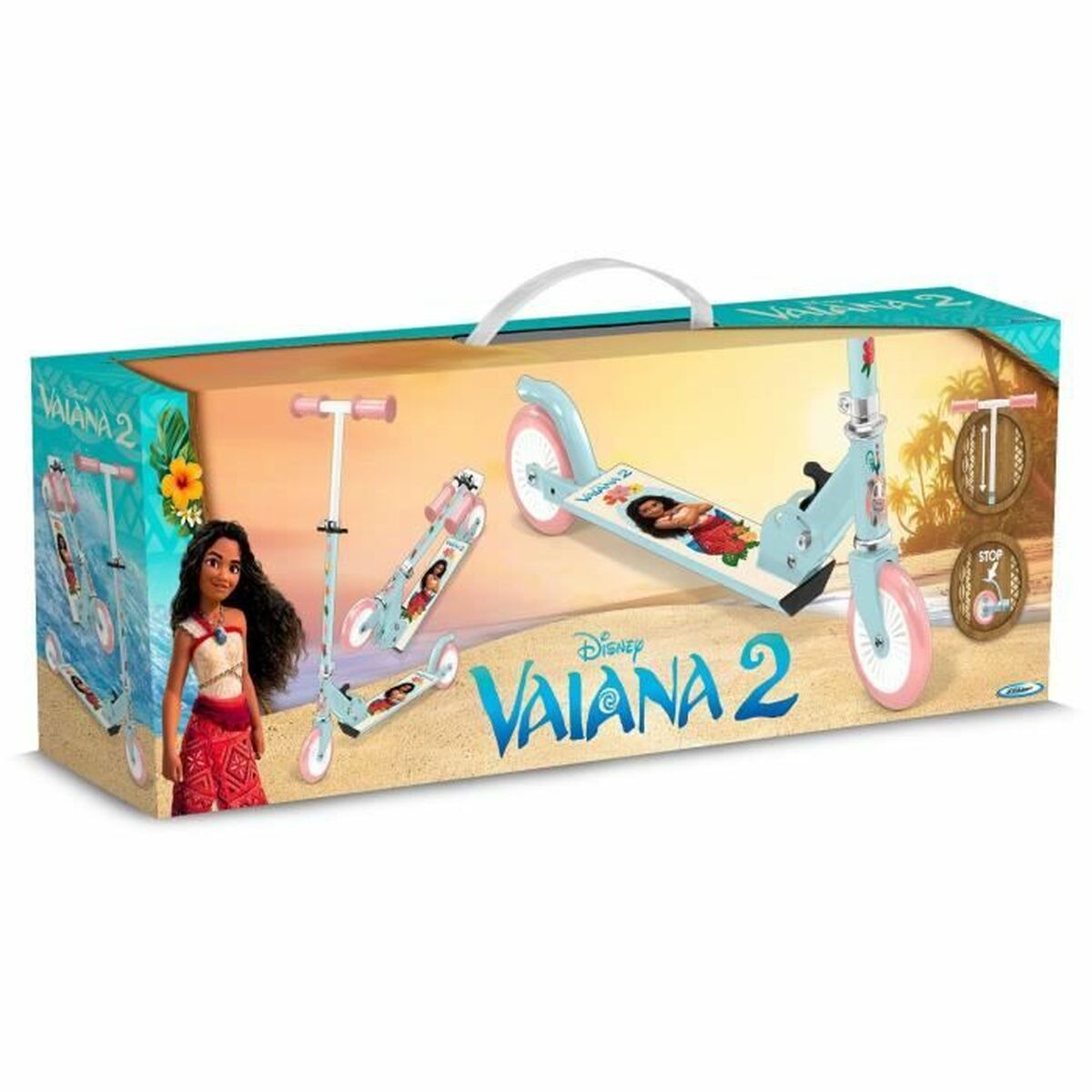 Sparkcykel Disney Vaiana Rose - 3