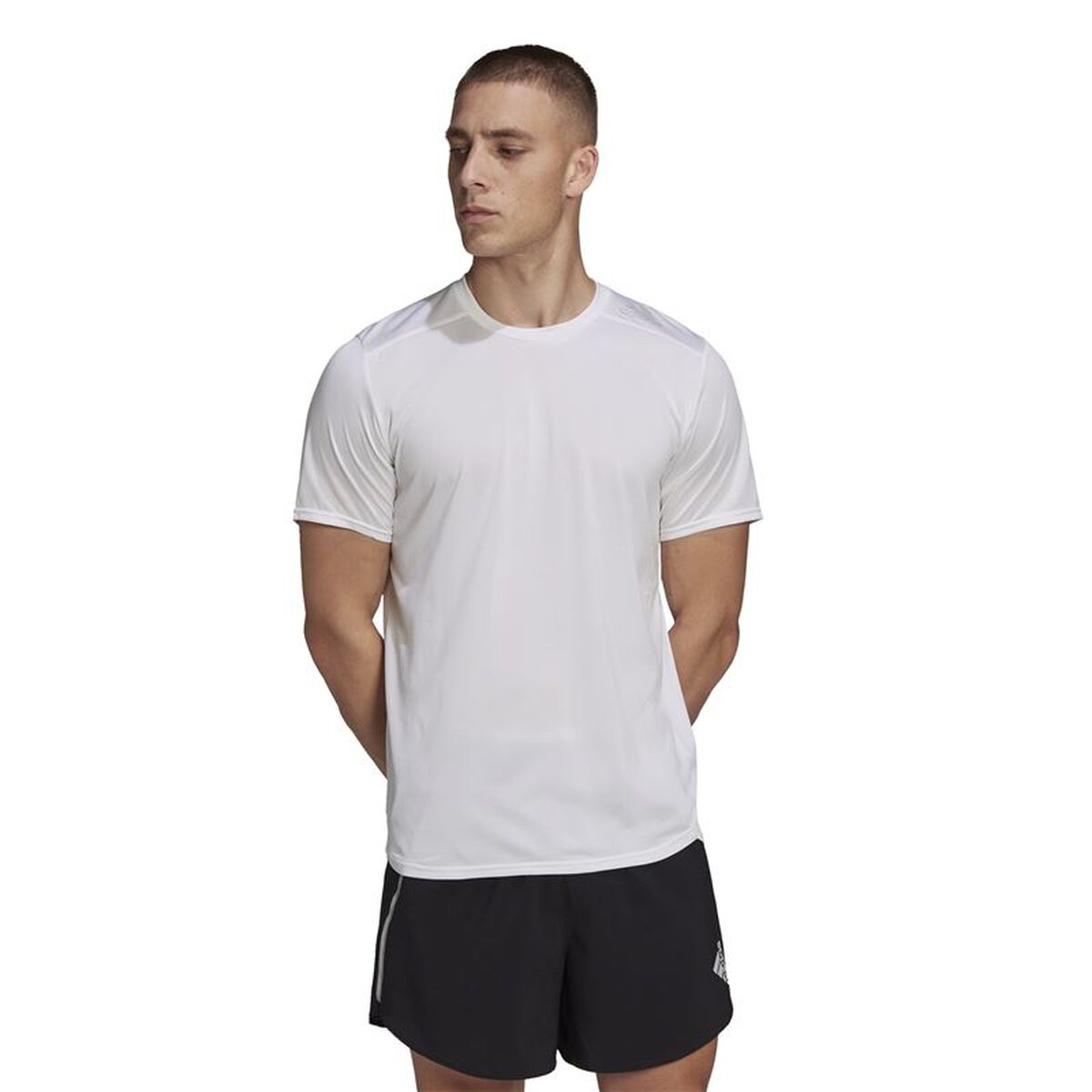 T-shirt med kortärm Herr Adidas D4R Men Vit - 2