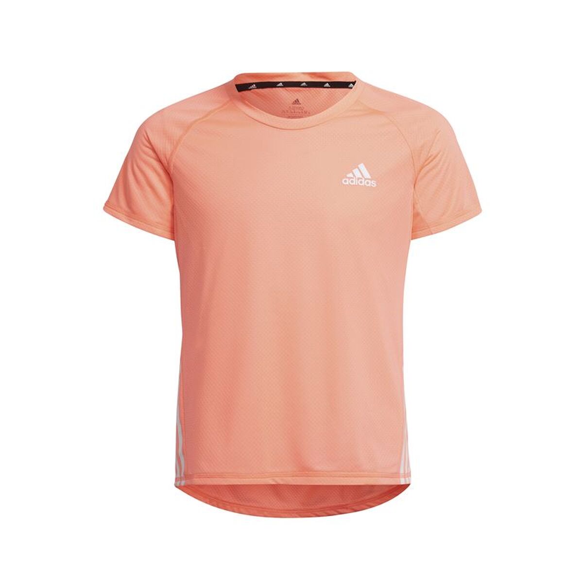 Barn T-shirt med kortärm Adidas Aeroready 3 Bandas Lax