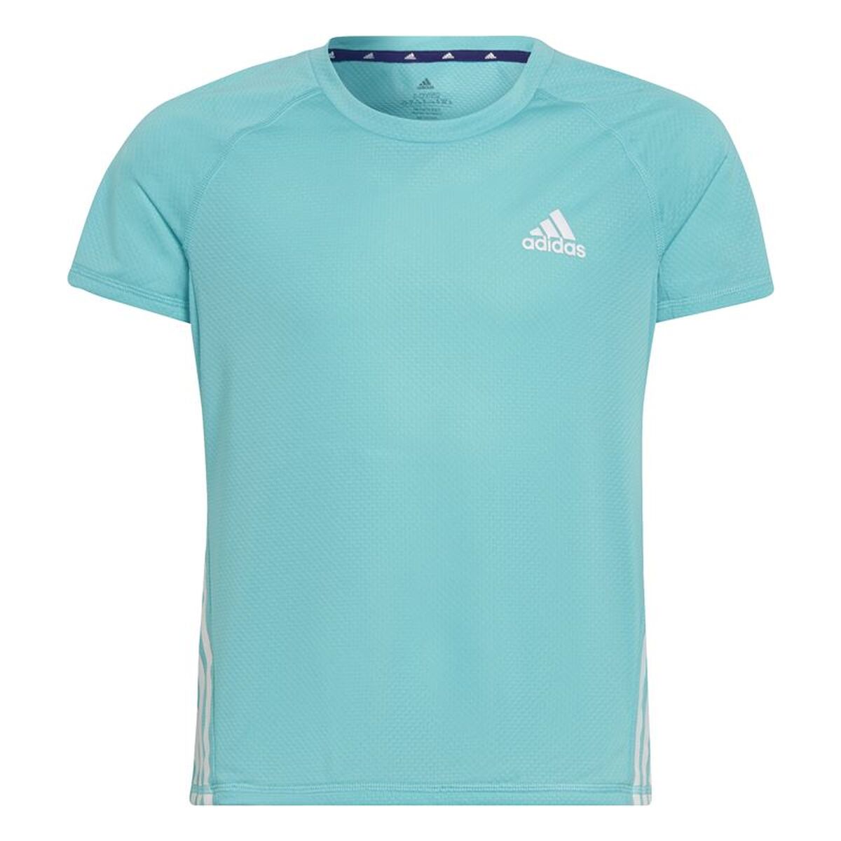 Barn T-shirt med kortärm Adidas AEROREADY Aquamarine