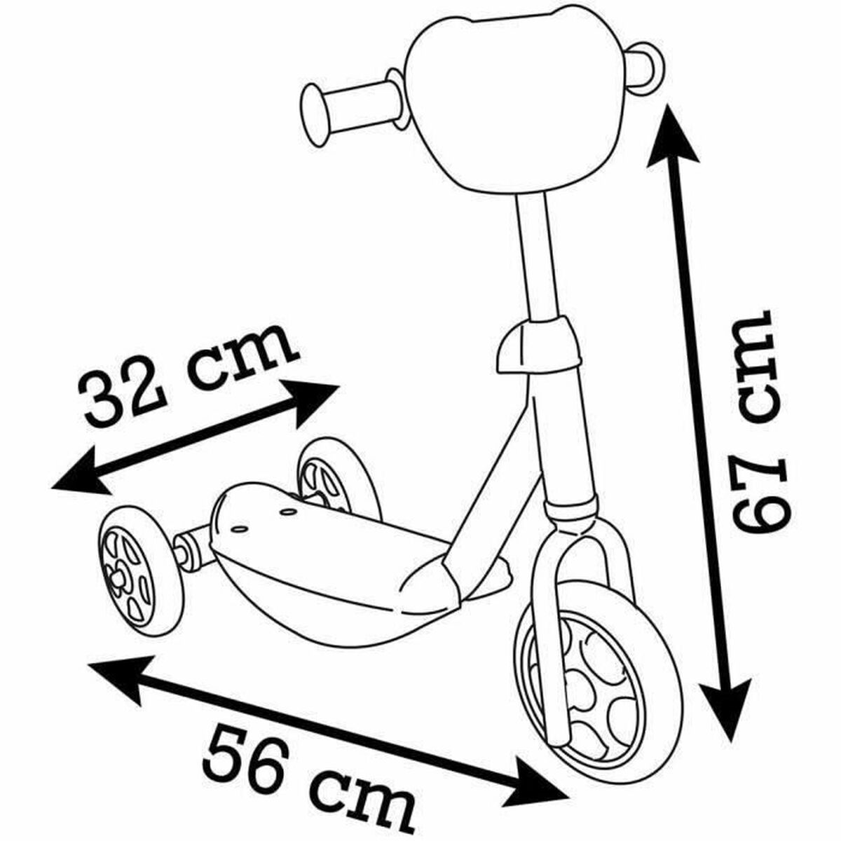Trehjuling Smoby Stitch 3R - 2