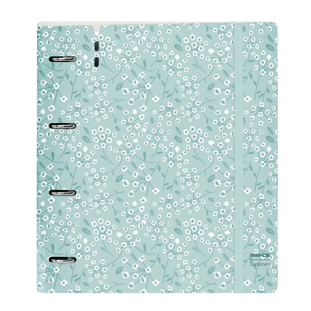 Ringpärm Safta Light blue flowers - 3