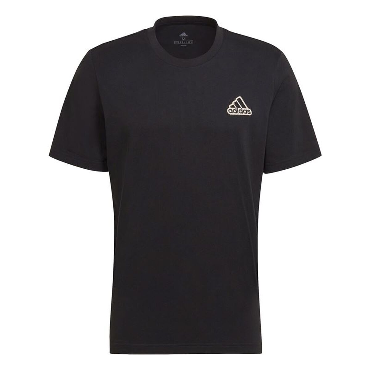 T-shirt med kortärm Herr Adidas HE1817 Svart (S)