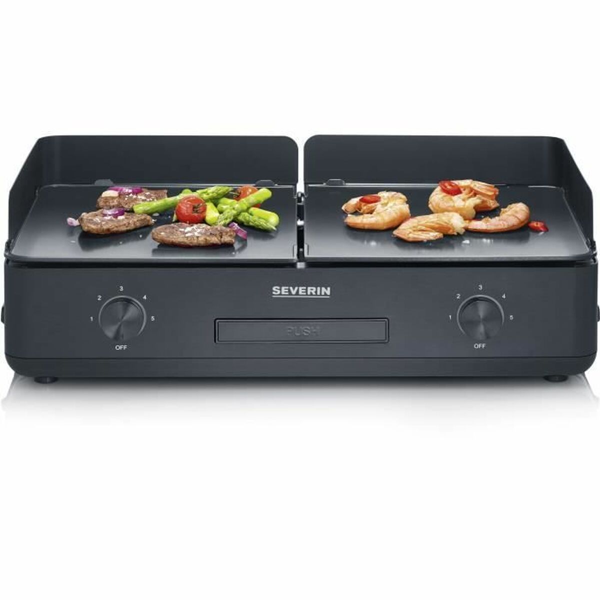 Grillplatta Severin Svart