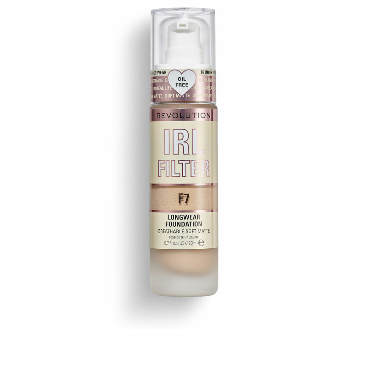 Flytande makeupbas Revolution Make Up Irl Filter F7 23 ml