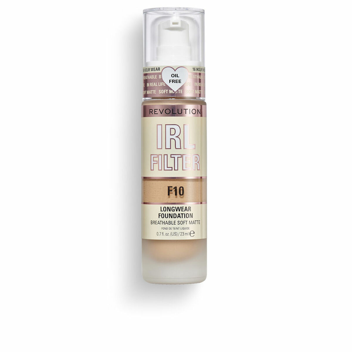 Flytande makeupbas Revolution Make Up Irl Filter F10 23 ml