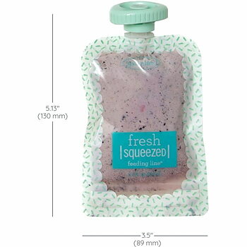 Behållare för matkonservering Infantino Transparent Plast 100 ml (25 antal)