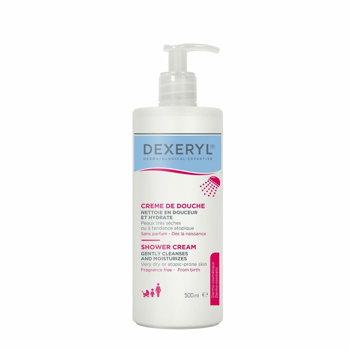 Duschkräm Dexeryl Dermatological Expertise 500 ml