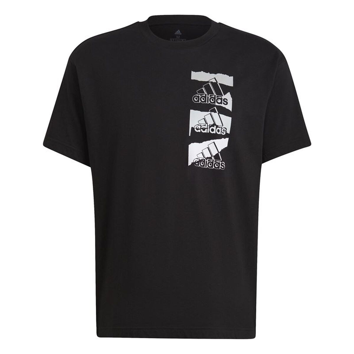 T-shirt med kortärm Unisex Adidas HE4314 Svart (S)