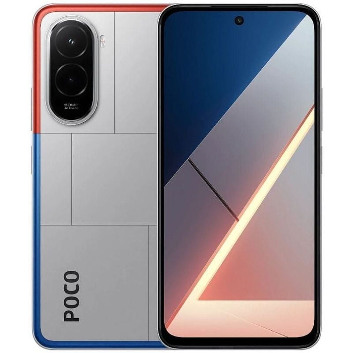 Smartphone Xiaomi POCO M7 6-128 SV 6,9" Octa Core 6 GB RAM 128 GB Silvrig