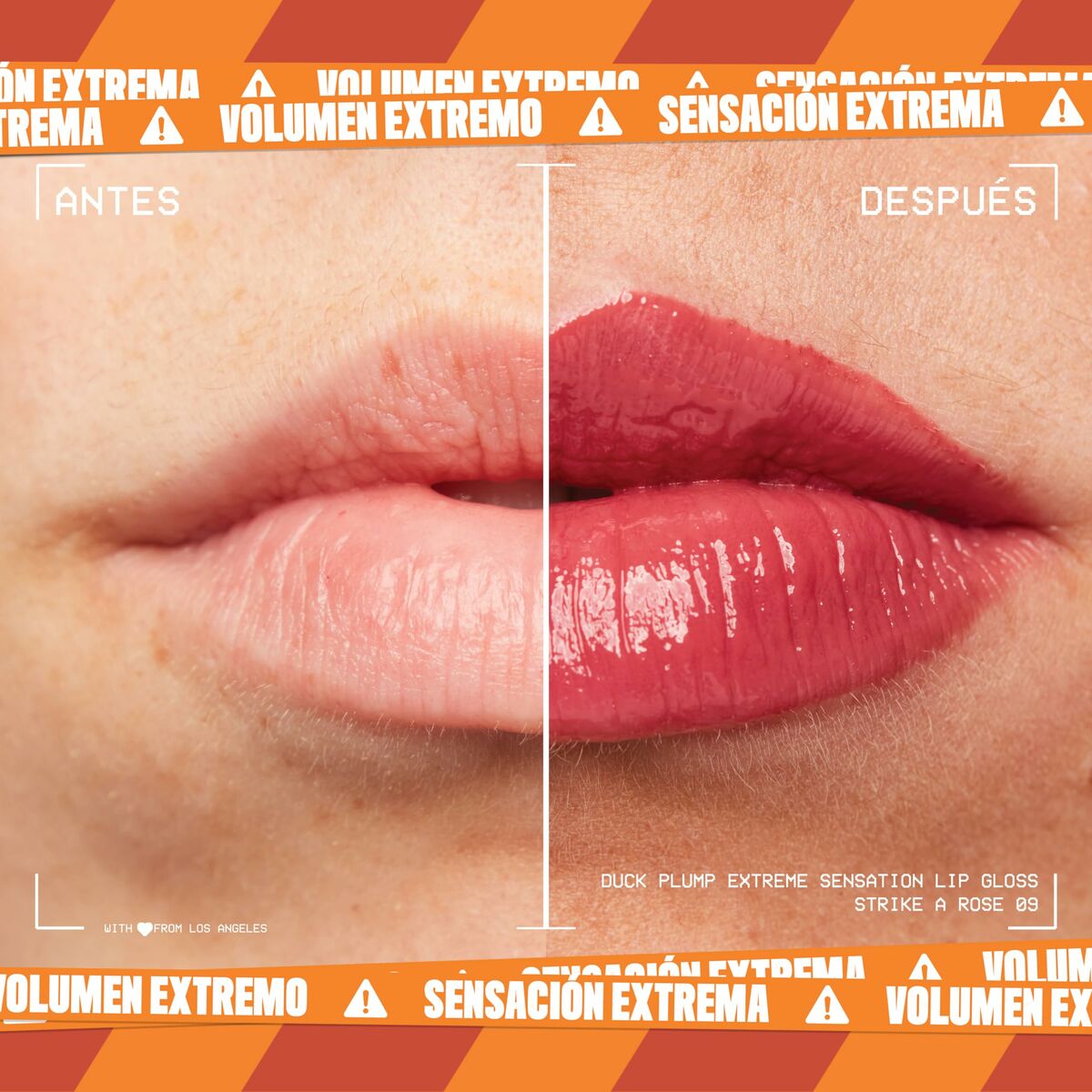 Läppglans NYX Duck Plump Strike a rose 6,8 ml - 3