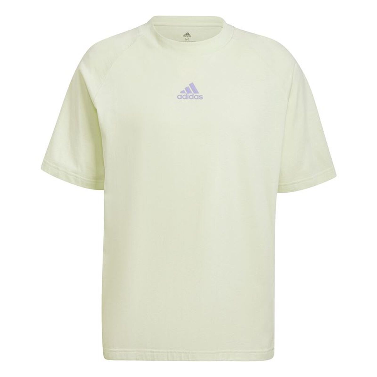 T-shirt med kortärm Herr Adidas Essentials brandlove Gul