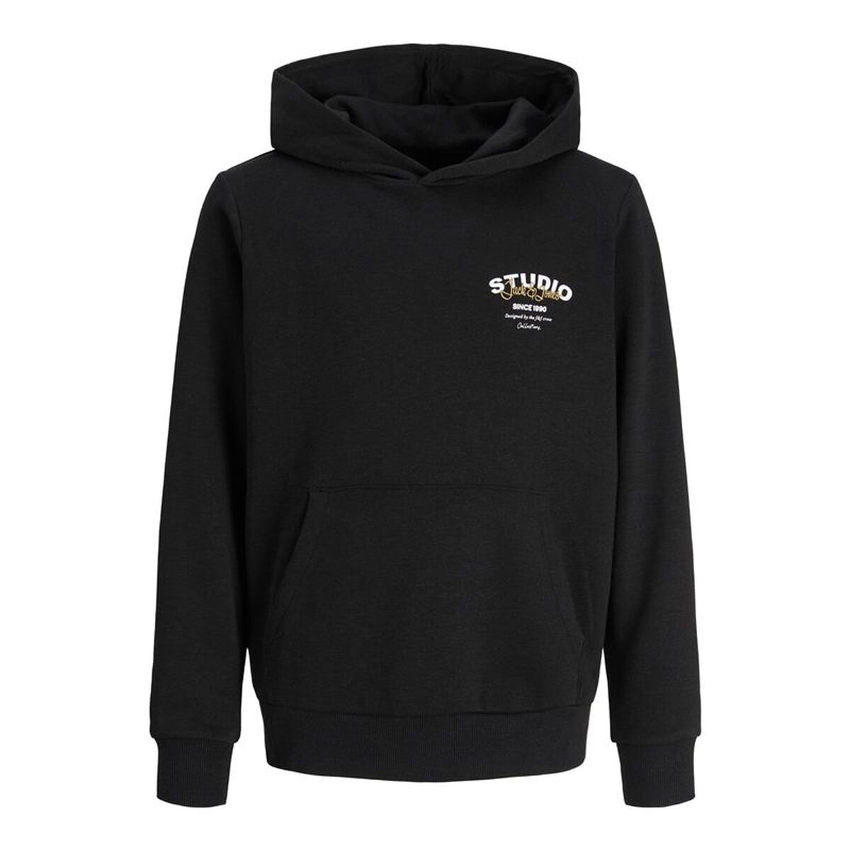 Tröja med huva Unisex Jack & Jones Jjyuki Svart