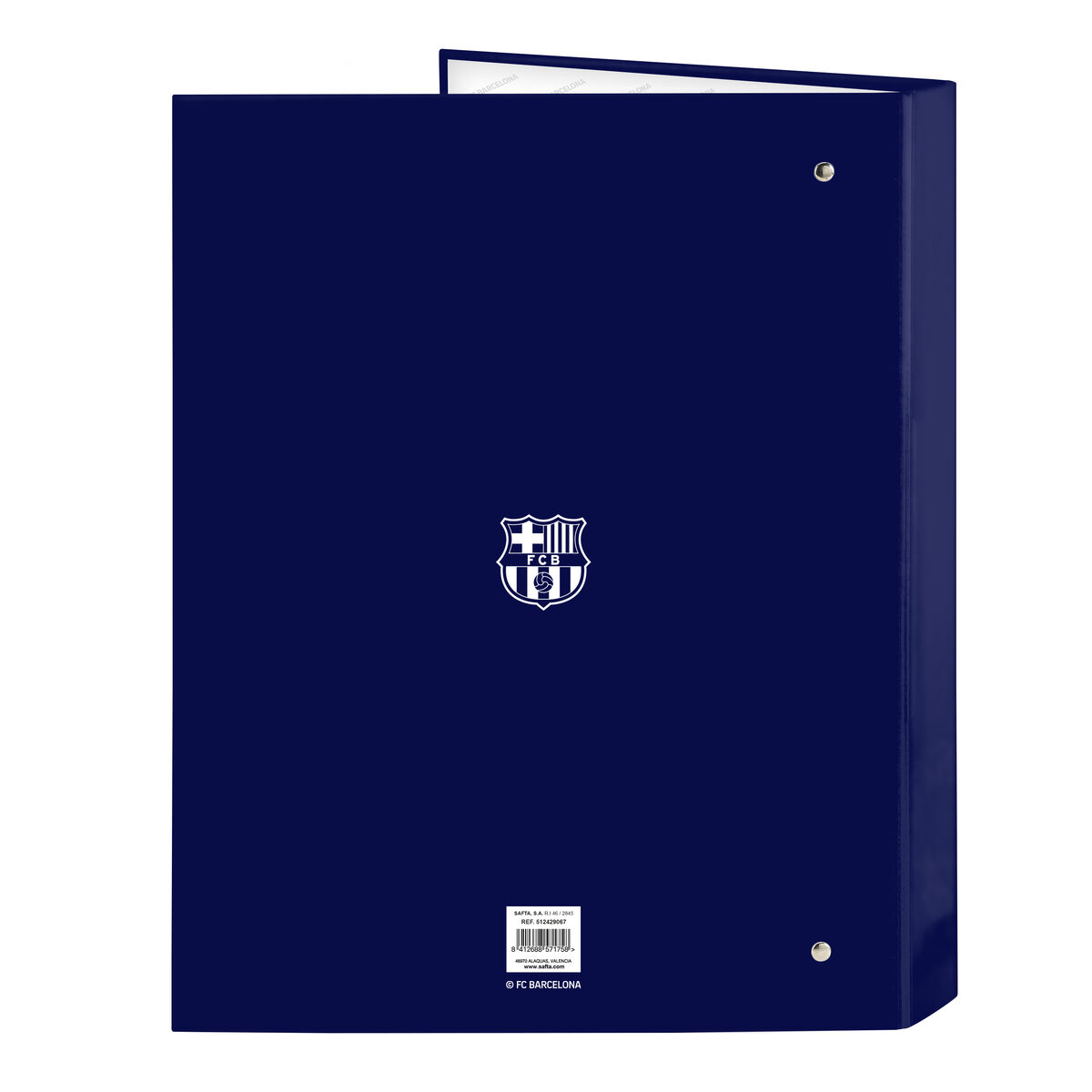 Ringpärm F.C. Barcelona 24/25 Rödbrun Marinblå A4 26.5 x 33 x 4 cm - 2