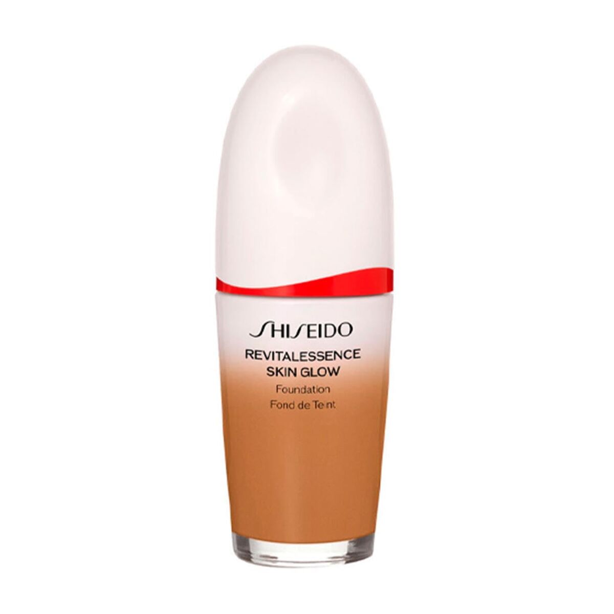 Flytande makeupbas Shiseido Revitalessence Skin Glow Nº 420 30 ml