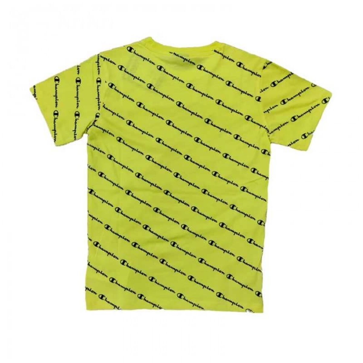 Barn T-shirt med kortärm Champion 305655-YL020 Gul - 2