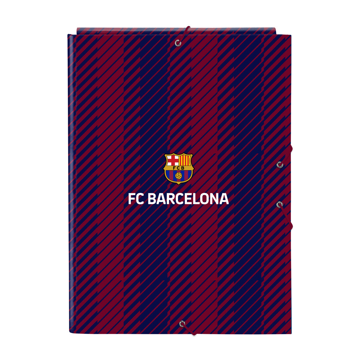 Sorteringsmapp F.C. Barcelona 24/25 Rödbrun Marinblå A4 26 x 33.5 x 2.5 cm