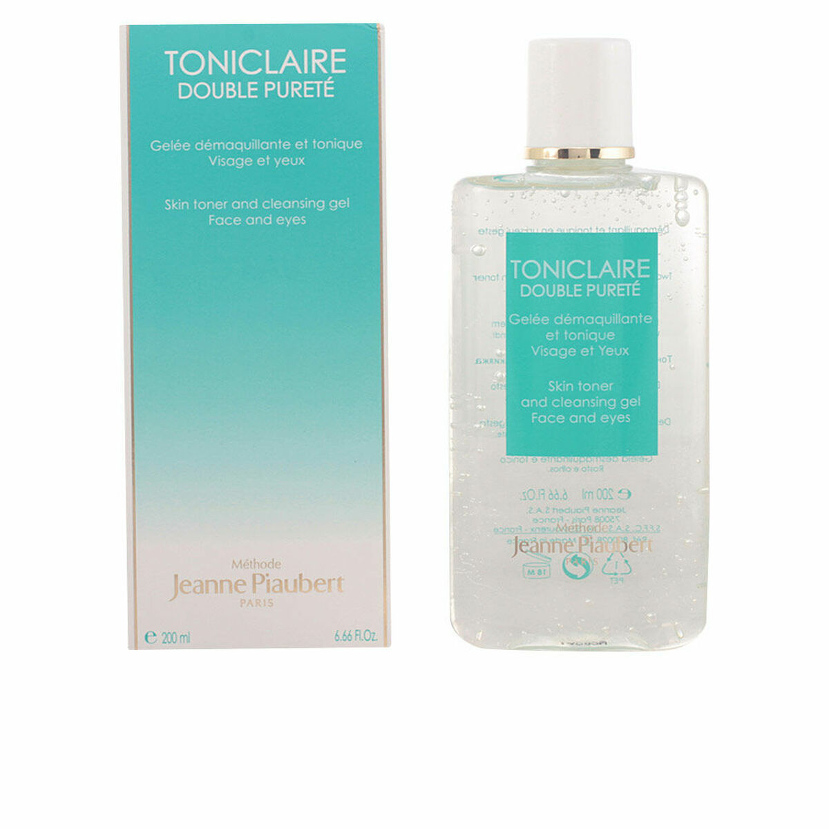 Make Up borttagningsgel för ansikte Jeanne Piaubert Toniclaire 200 ml