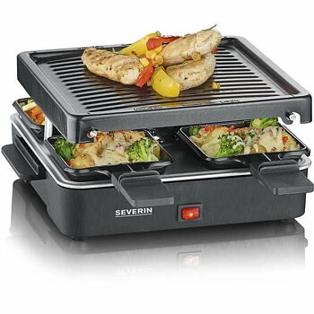 Raclette Severin RG 2370 Svart noir