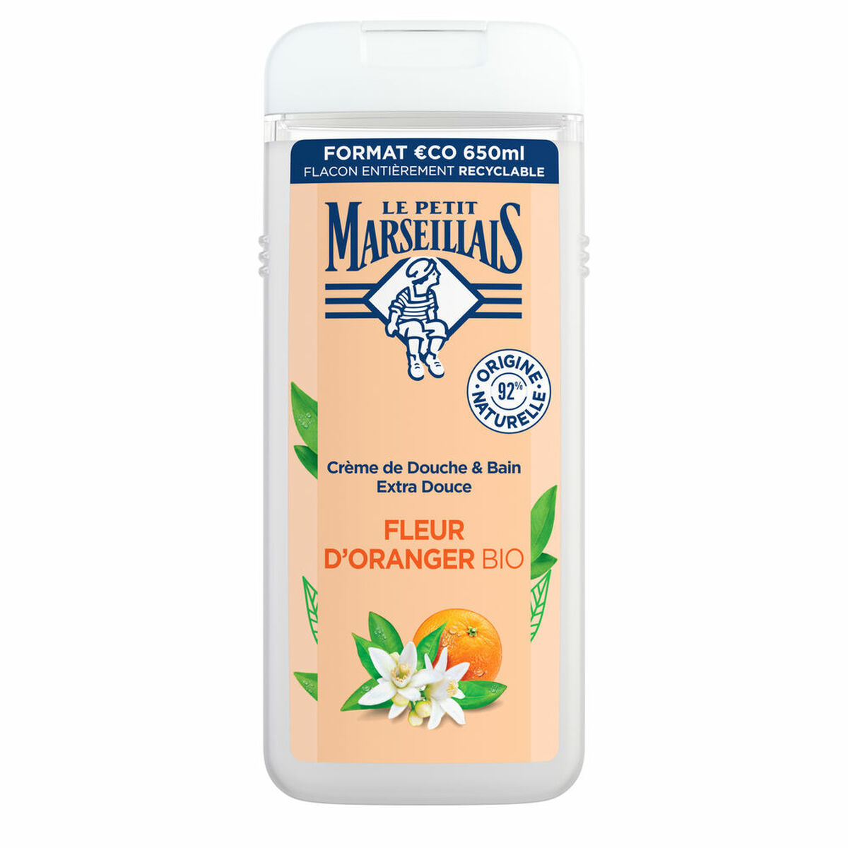 Duschtvål Le Petit Marseillais flor de azahar 650 ml
