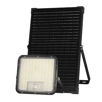 Solcellslampa Velamp CUBE 9.600 lm 60 W 3000 K Naturell Varmvit