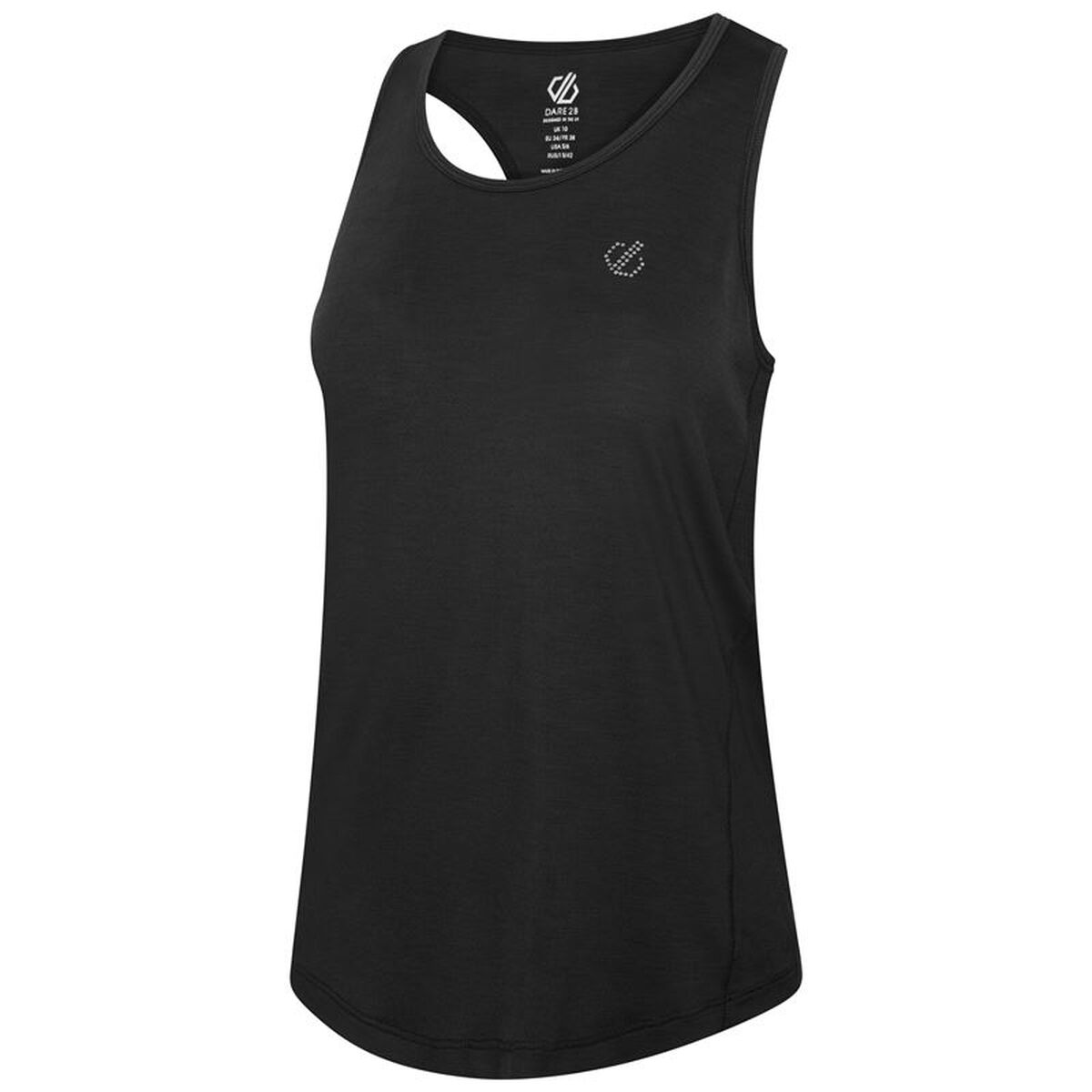 Tanktop, Dam Dare 2b DWT583-800 Svart (XS) - 2