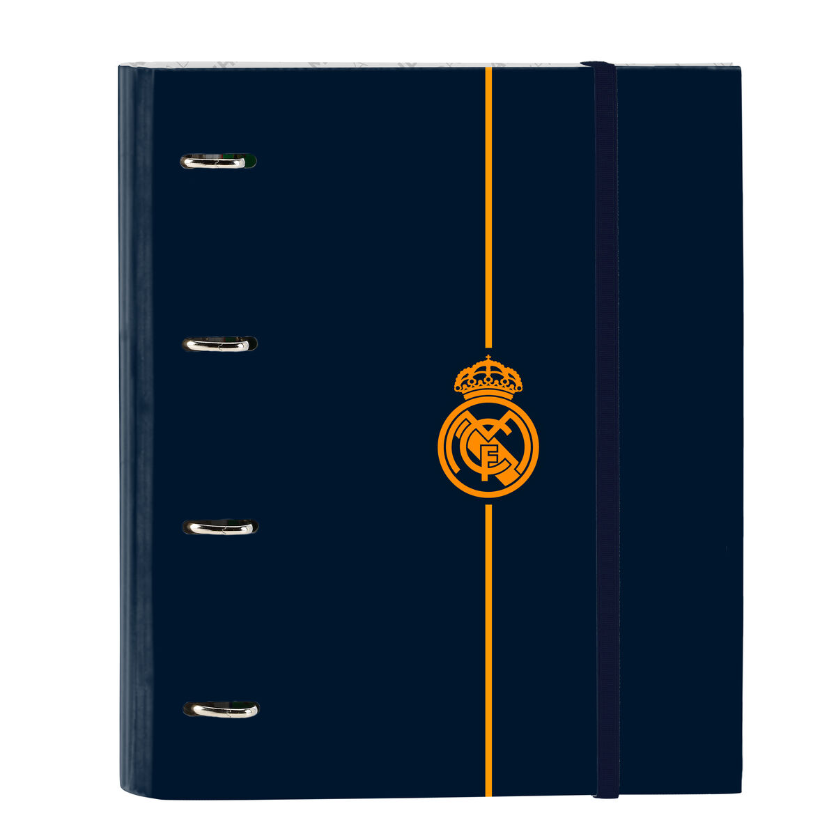Ringpärm Real Madrid C.F. 2nd Kit 24/25 Marinblå 27 x 32 x 3.5 cm