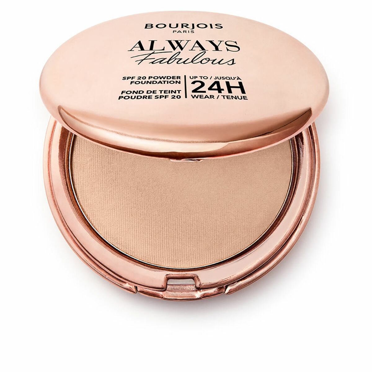 Basmakeup - pulver Bourjois Always Fabulous Nº 300 Rose Sand Nº 300-Rose Sand Spf 20 7 g