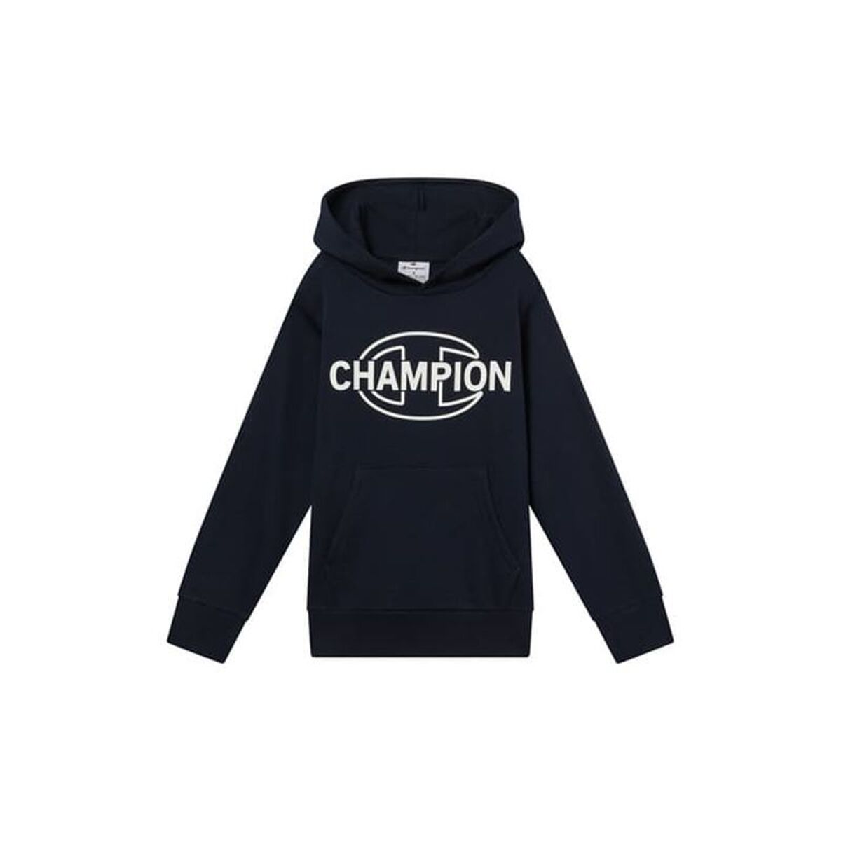 Tröja med huva Unisex Champion Champion Graphic Shop Marinblå