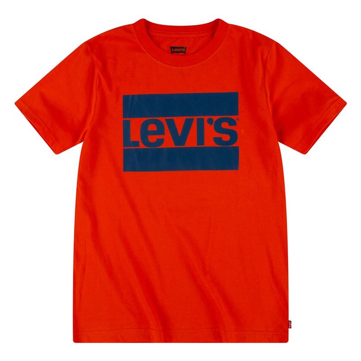 Barn T-shirt med kortärm Levi's 8E8568-R0E Röd