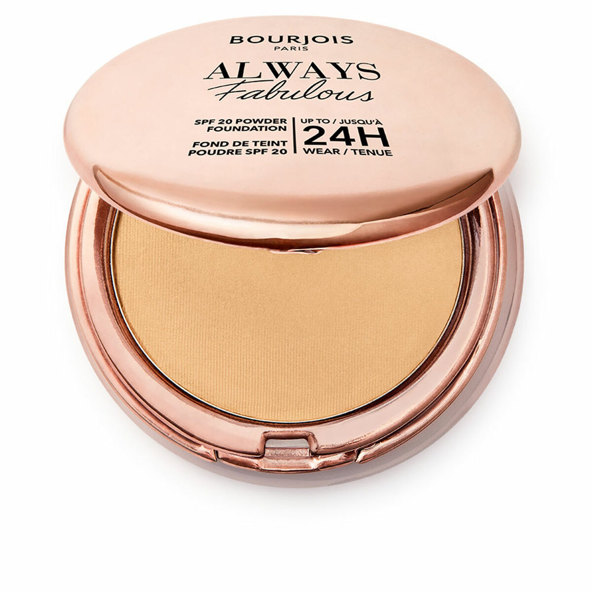 Basmakeup - pulver Bourjois Always Fabulous Nº 410 Golden Beige Nº 410-Golden Beige Spf 20 7 g