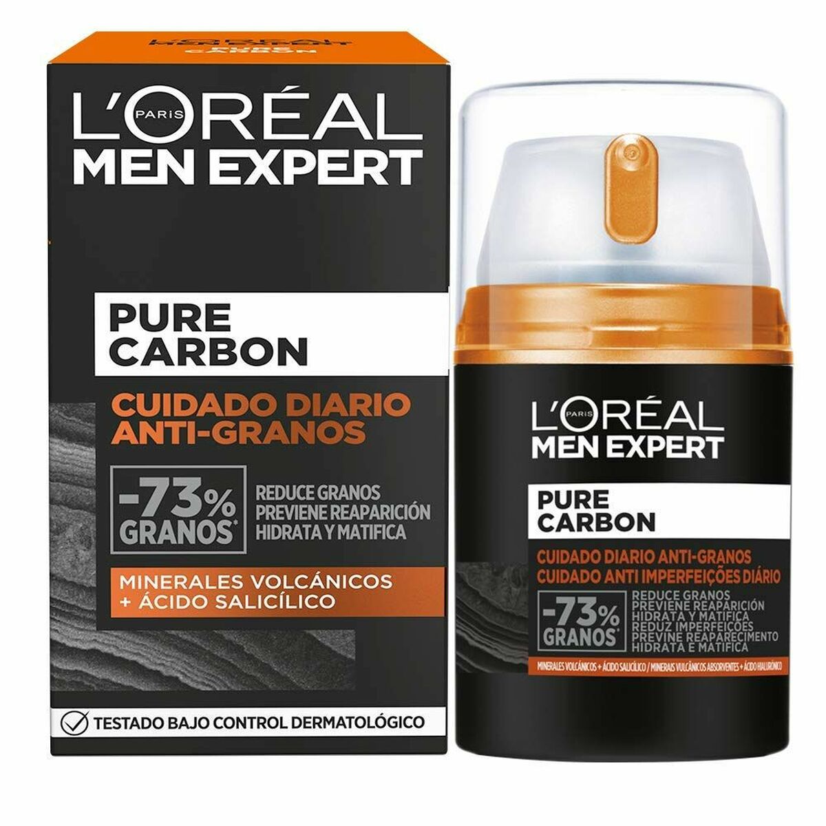 Vårdande rengöring L'Oreal Make Up AA294900 50 ml Fuktgivande Matt ytbehandling Anti-acne