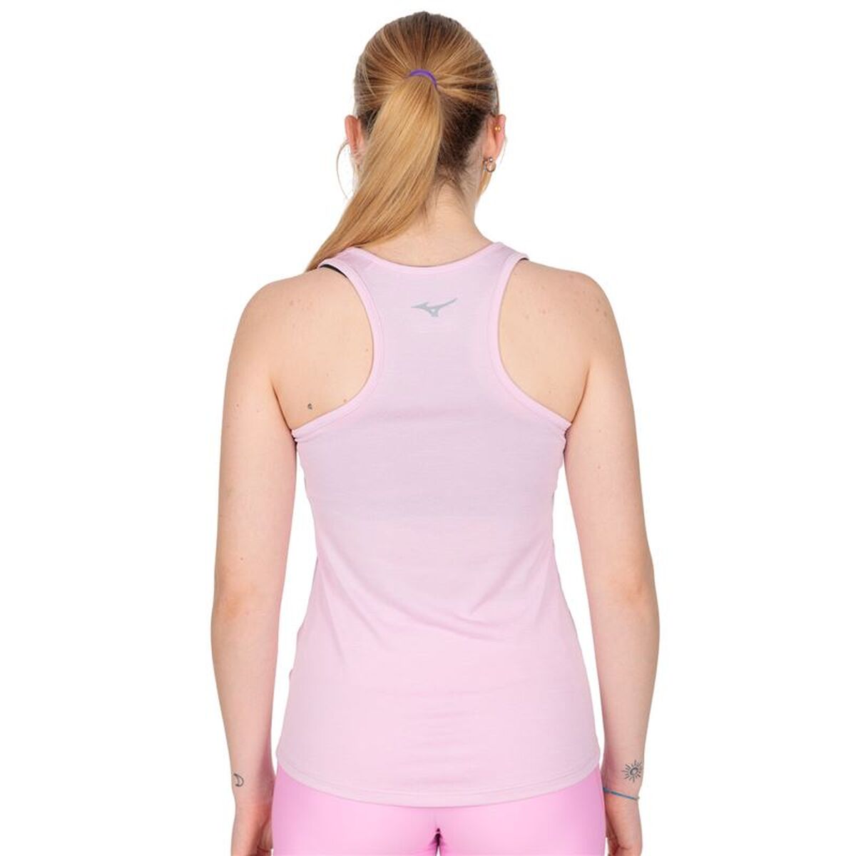 T-shirt med kortärm Dam Mizuno J2GA2208-65 Lavendel (M) - 2