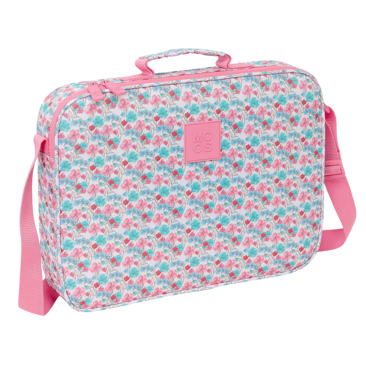 Skolväska Moos Flores Multicolour 38 x 28 x 6 cm