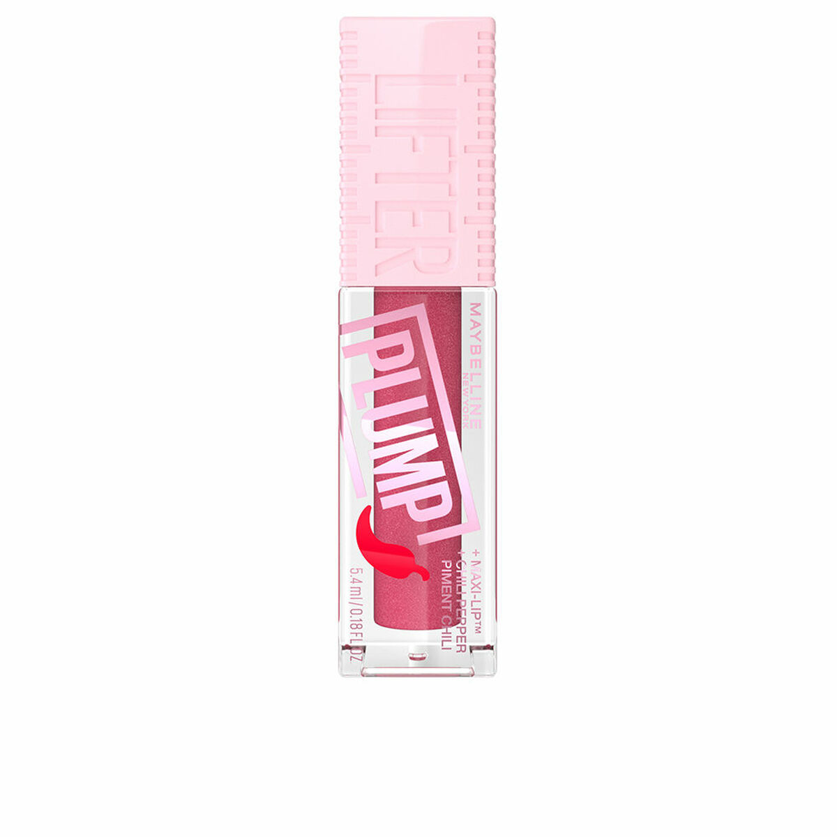 Läppglans Maybelline Plump Nº 002 Mauve bite 5,4 ml Volymgivande för läpparna